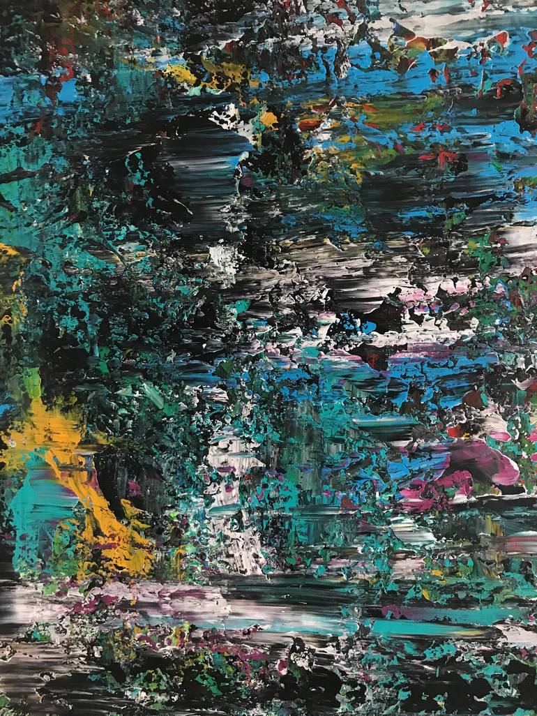 Original Abstract Painting by Rafał Olszewski