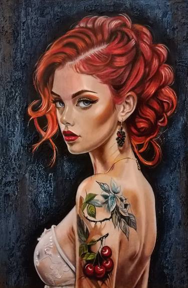 Original Realism Women Paintings by Laura Segatori