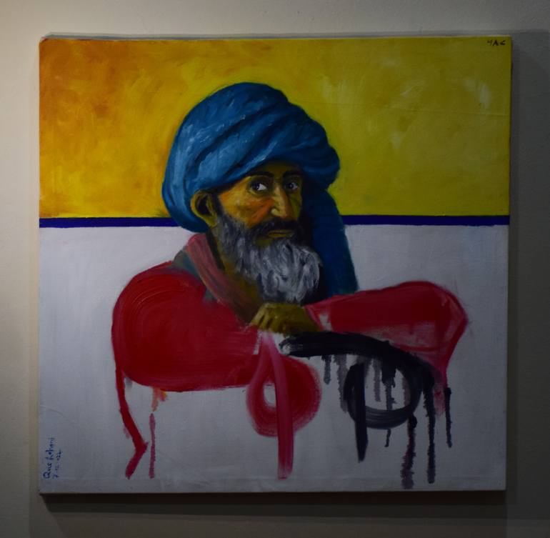 Original Contemporary Body Painting by Qaiser Jan