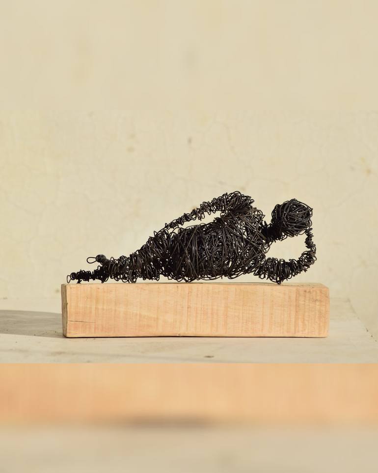 slothful Sculpture by Qaiser Jan | Saatchi Art