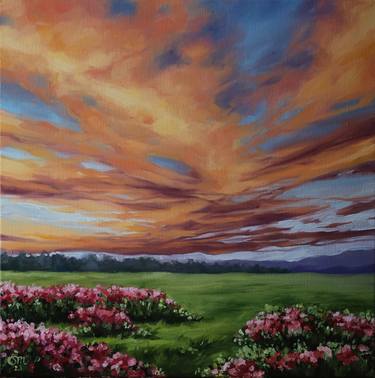 Original Fine Art Landscape Paintings by Mariia Sukalova