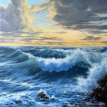 Original Realism Seascape Paintings by Mariia Sukalova