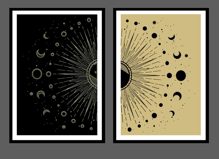 Original Abstract Nature Digital by Mandeep Pannu