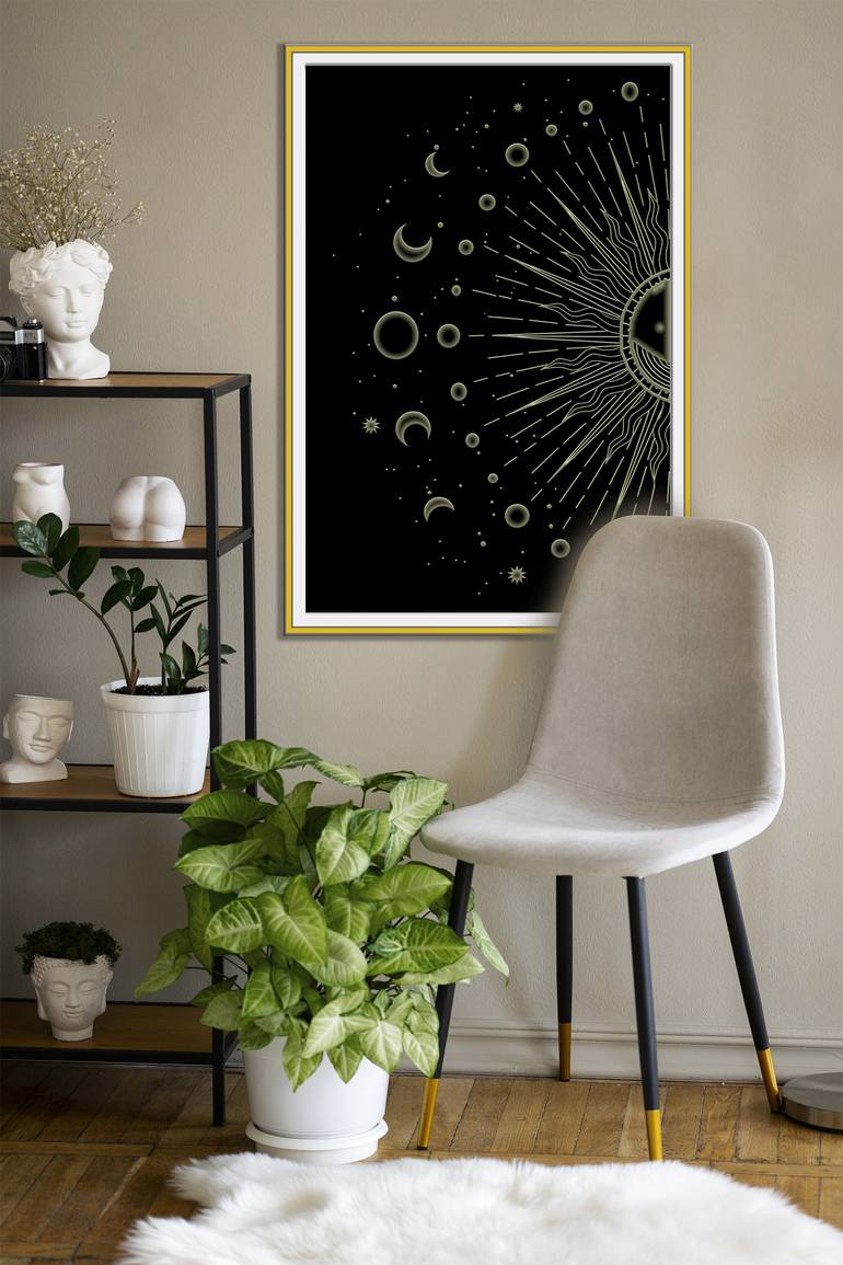 Original Abstract Nature Digital by Mandeep Pannu