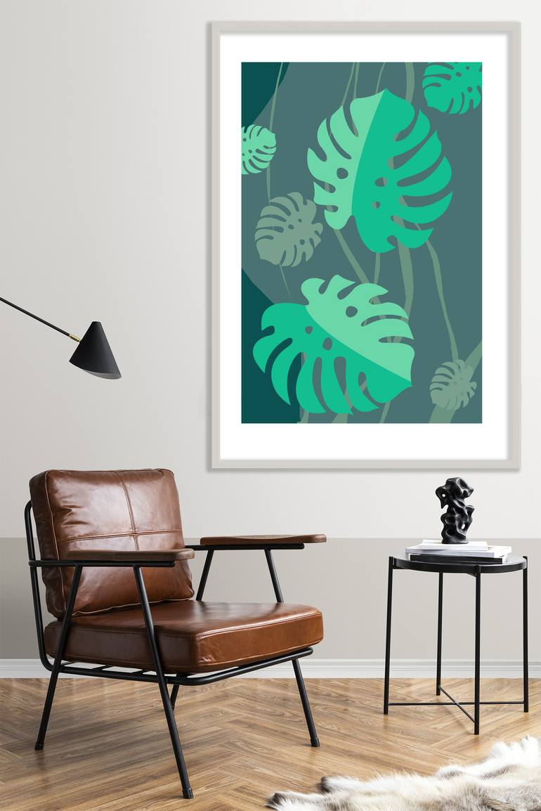 Original Abstract Nature Digital by Mandeep Pannu