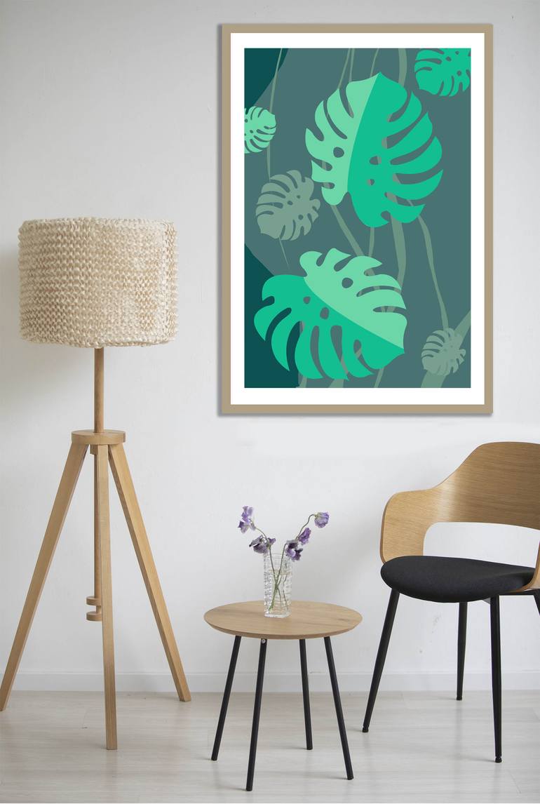 Original Abstract Nature Digital by Mandeep Pannu