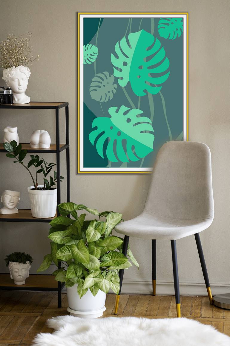 Original Abstract Nature Digital by Mandeep Pannu