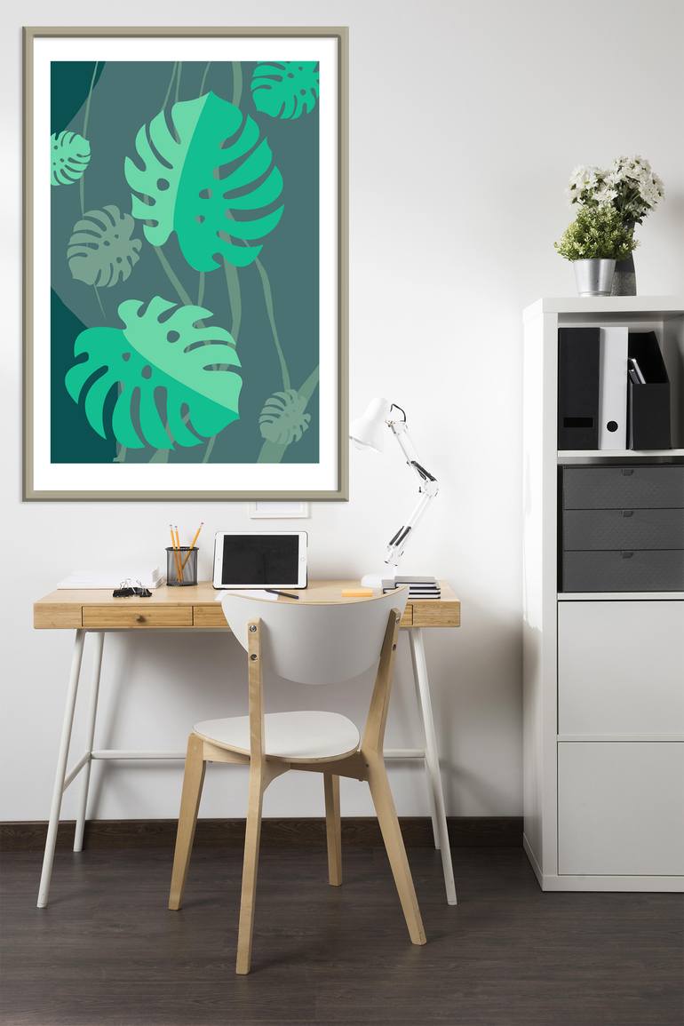 Original Abstract Nature Digital by Mandeep Pannu