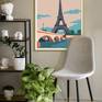 Paris Poster in living room