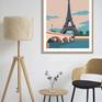 Paris Poster in beautiful room