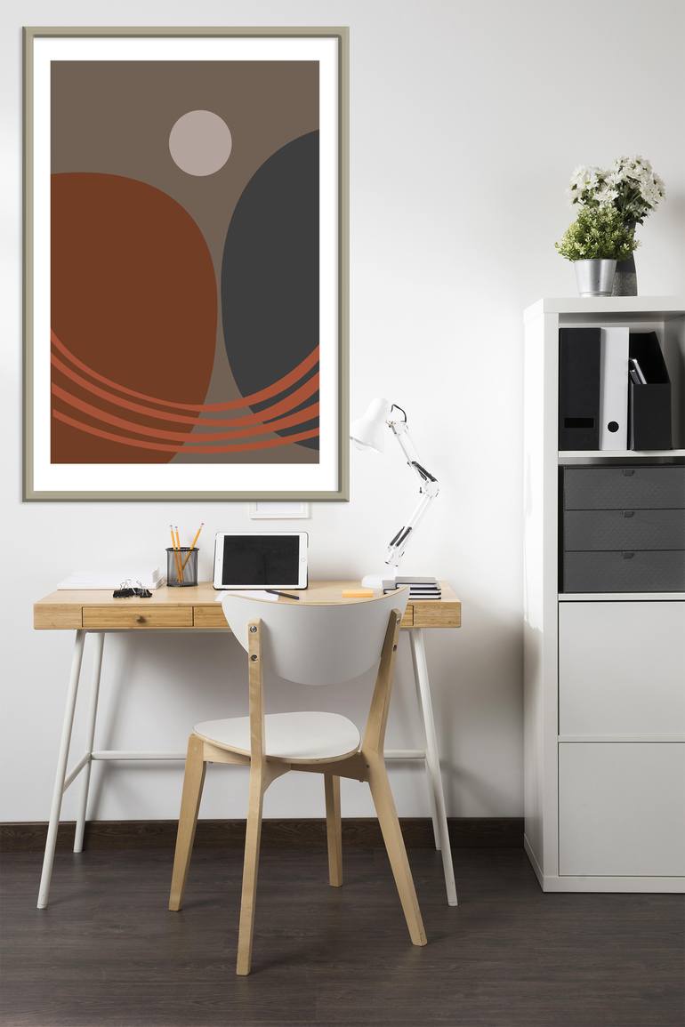 Original Abstract Love Digital by Mandeep Pannu
