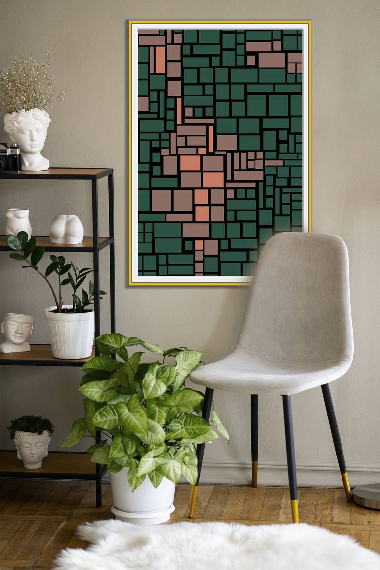 Original Abstract Nature Digital by Mandeep Pannu