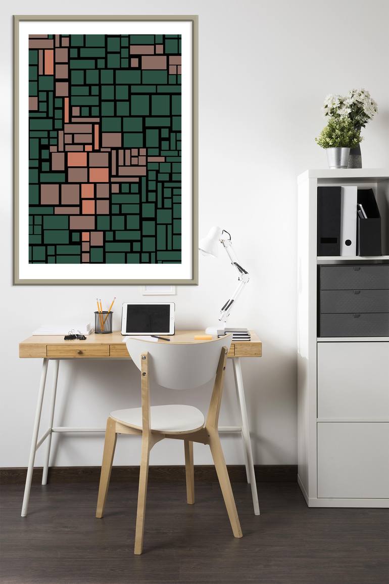 Original Abstract Nature Digital by Mandeep Pannu