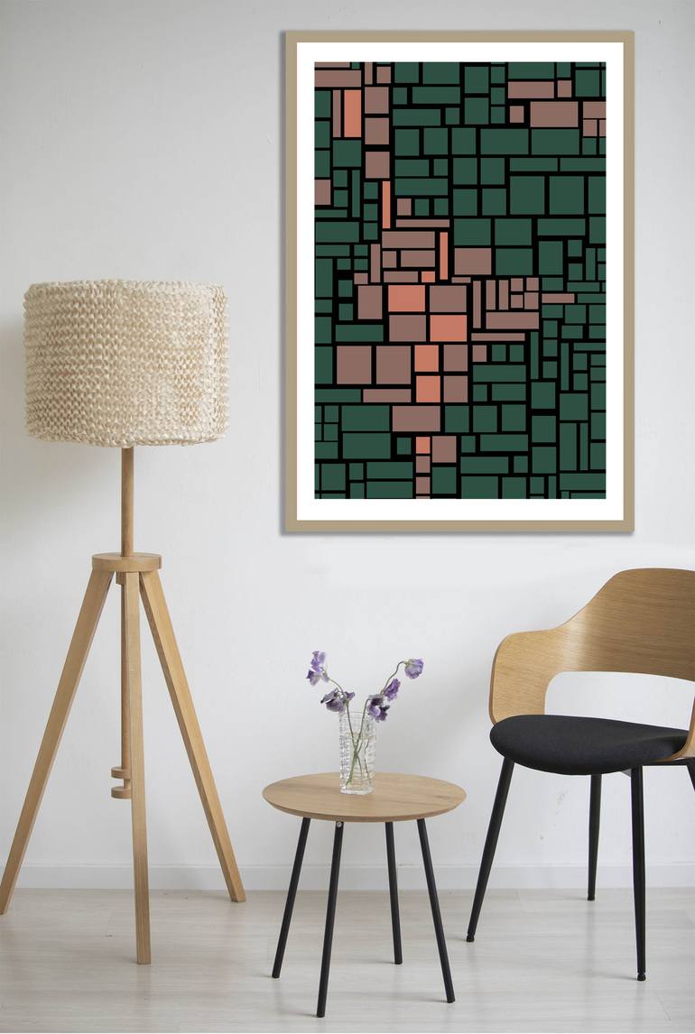 Original Abstract Nature Digital by Mandeep Pannu