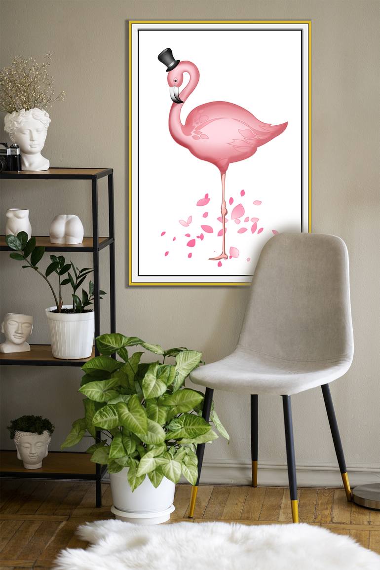 Original Abstract Love Digital by Mandeep Pannu