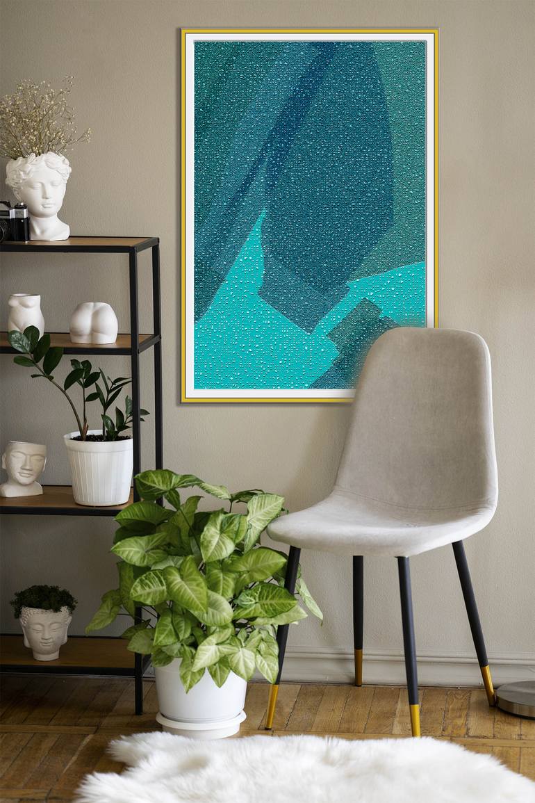 Original Contemporary Abstract Digital by Mandeep Pannu