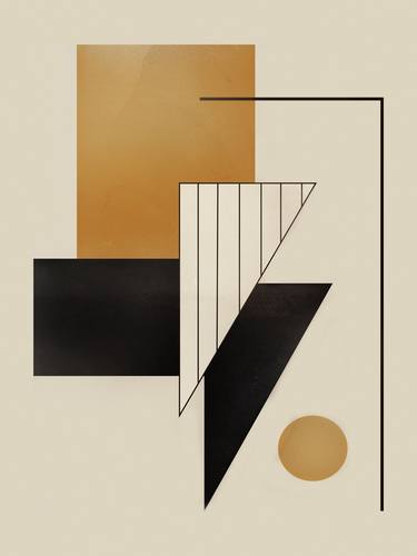 Print of Conceptual Geometric Digital by Fernando Javier Cabrera Aguilar