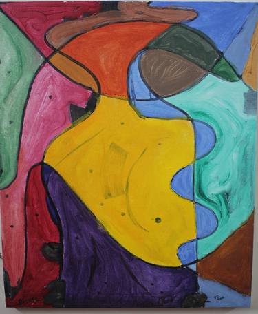 Original Abstract Paintings by Towkir Azad