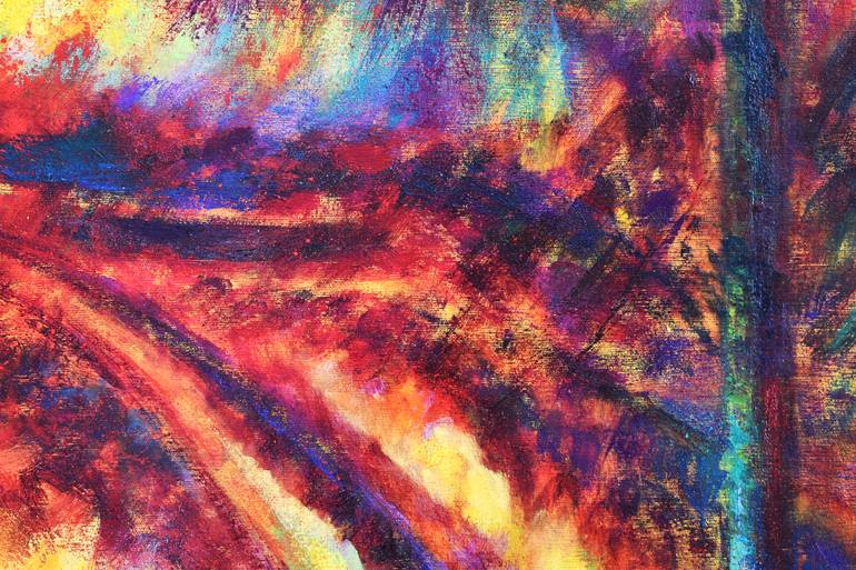 Original Contemporary Religion Painting by Rafailia Filippaki