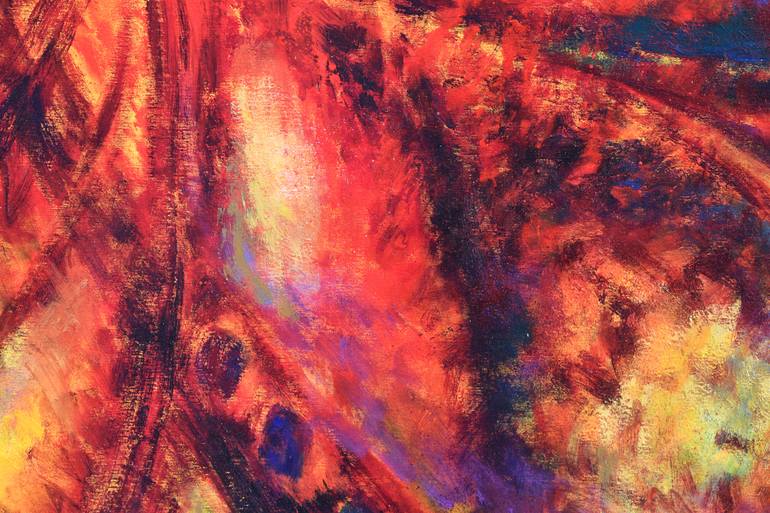 Original Contemporary Religion Painting by Rafailia Filippaki