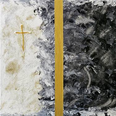 Original Abstract Religious Paintings by Ales Kastelic