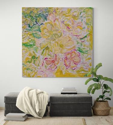 Print of Abstract Garden Paintings by Fang Cai