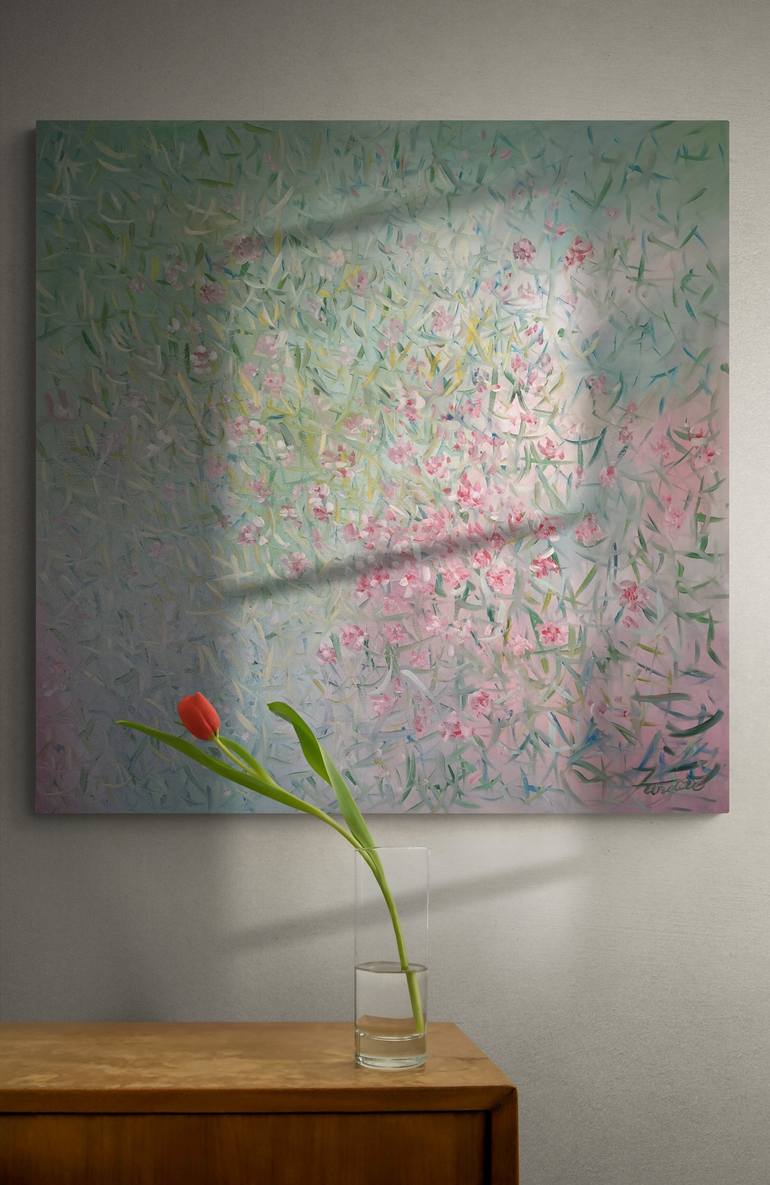 Original Abstract Painting by Fang Cai