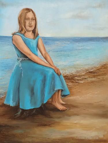 Original Beach Paintings by Nadezhda Gellmundova