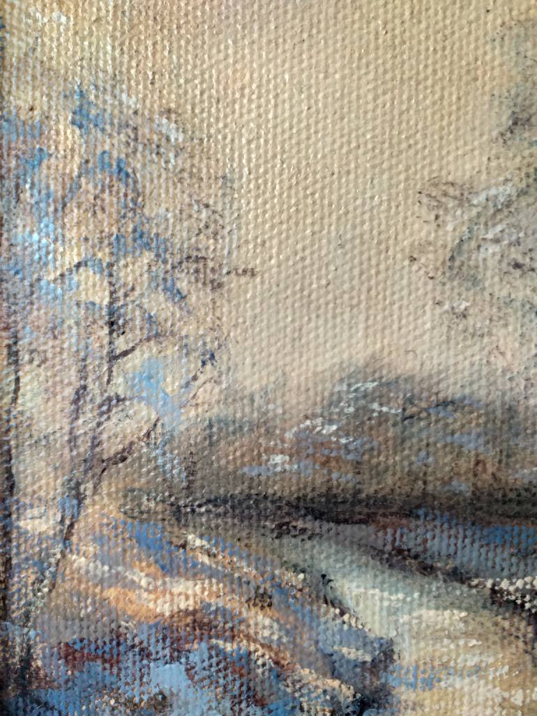 Original Realism Landscape Painting by Nadezhda Gellmundova
