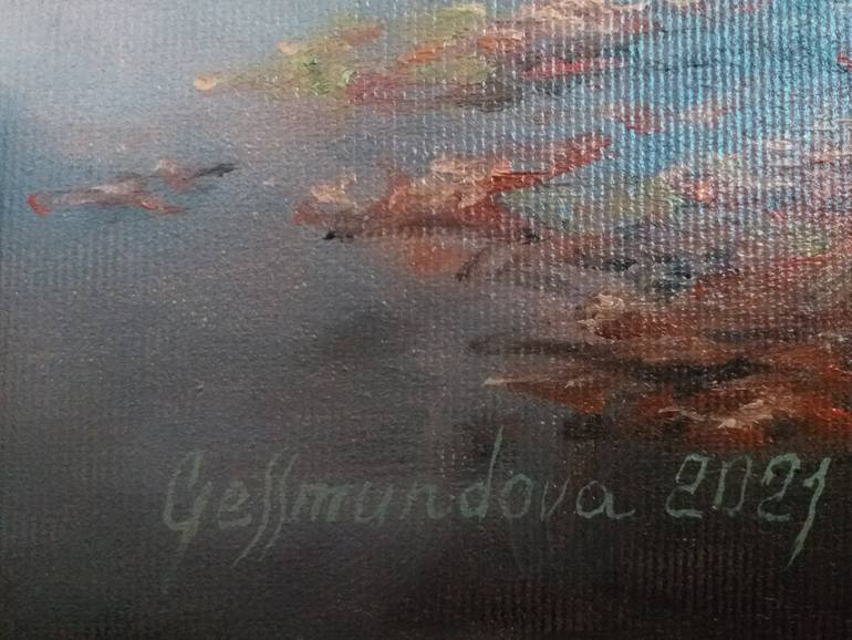 Original Impressionism Still Life Painting by Nadezhda Gellmundova