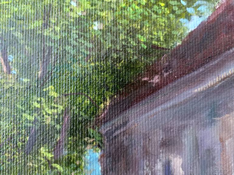 Original Impressionism Cities Painting by Nadezhda Gellmundova