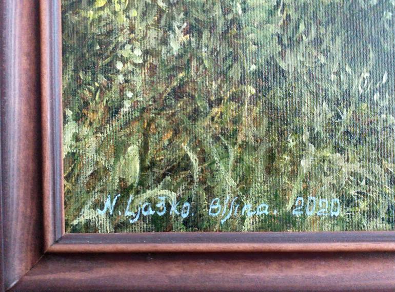 Original Impressionism People Painting by Nadezhda Gellmundova