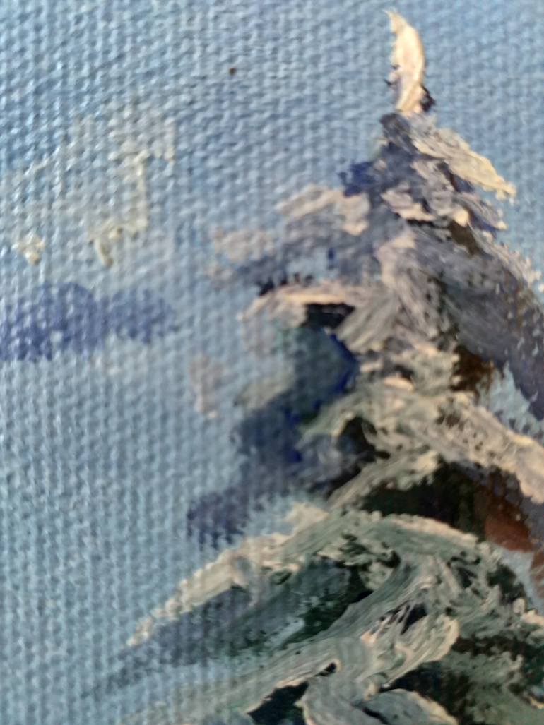 Original Impressionism Landscape Painting by Nadezhda Gellmundova