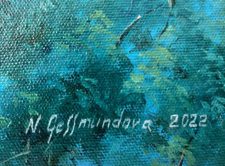 Original Impressionism Nature Painting by Nadezhda Gellmundova