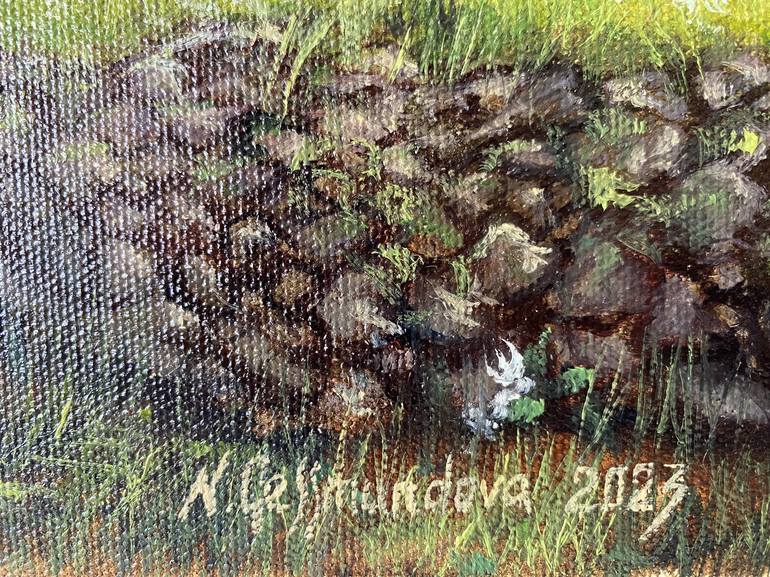 Original Impressionism Landscape Painting by Nadezhda Gellmundova