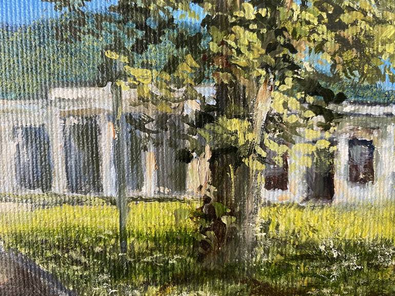 Original Classicism Landscape Painting by Nadezhda Gellmundova