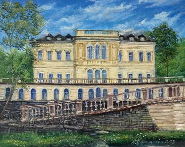 Defunct spa, oil painting thumb