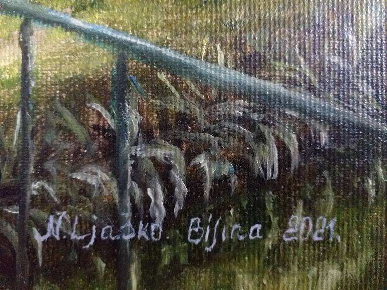 Original Impressionism Landscape Painting by Nadezhda Gellmundova