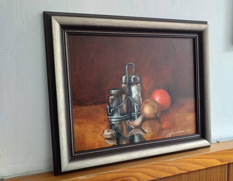 Original Food Painting by Nadezhda Gellmundova