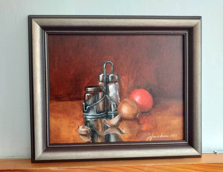 Original Food Painting by Nadezhda Gellmundova