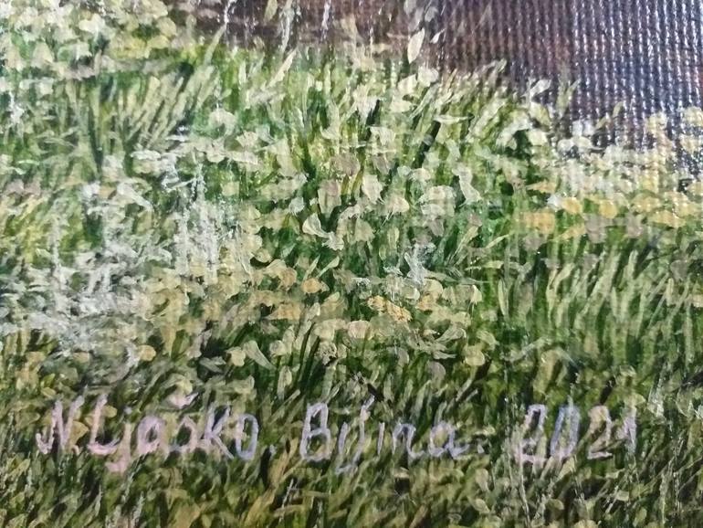 Original Impressionism Landscape Painting by Nadezhda Gellmundova
