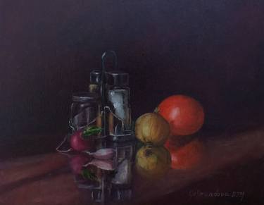 Print of Still Life Paintings by Nadezhda Gellmundova