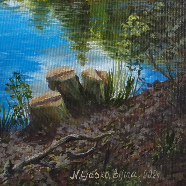 Original Fine Art Landscape Painting by Nadezhda Gellmundova