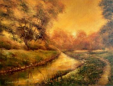 Print of Fine Art Landscape Paintings by Nadezhda Gellmundova