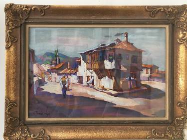 "My town" by Rajko Tomić(1905-1988) thumb