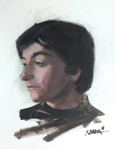 Original Portrait Paintings by Sébastien Badia