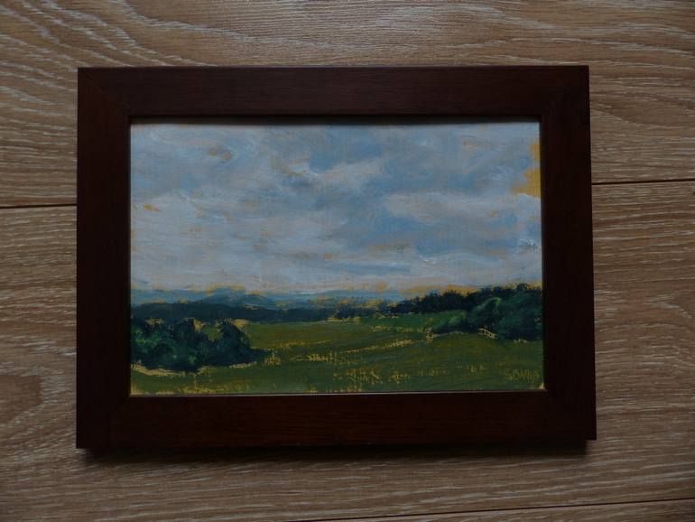 Original Figurative Landscape Painting by Sébastien Badia