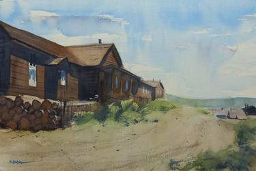 Original Rural life Paintings by Sébastien Badia