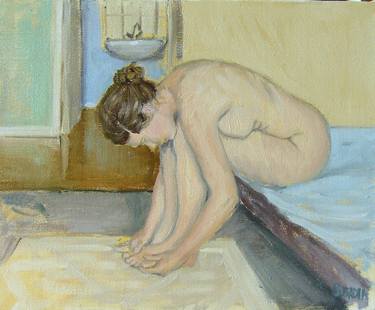 Original Figurative Nude Paintings by Sébastien Badia