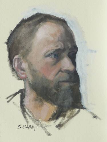 Original Portrait Paintings by Sébastien Badia